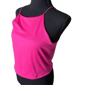 gaze Hot Pink Spaghetti Strap Camisole